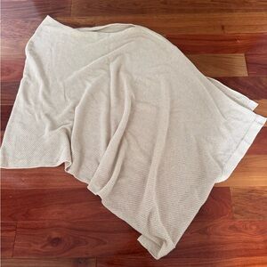 Quince cotton cashmere nursing shawl